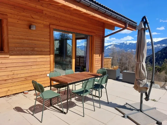 Terrasse ensoleillée